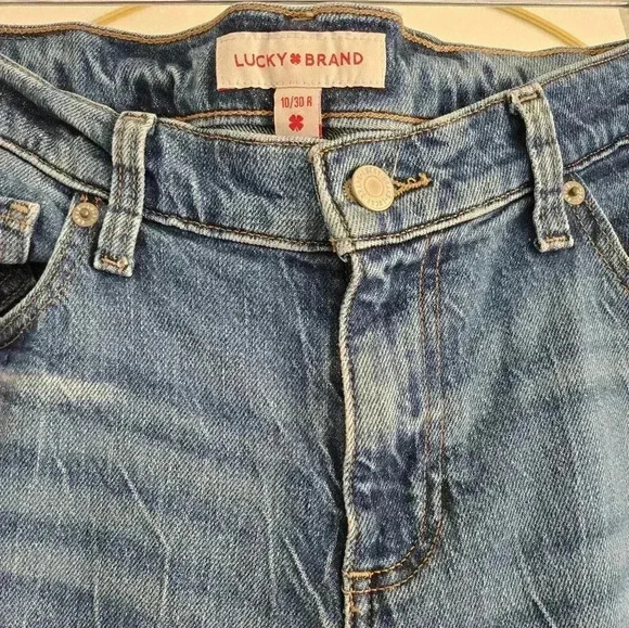 Lucky Brand Women's Easy Rider Boot Denim Pants Size 10/30 - Picture 8 of 16